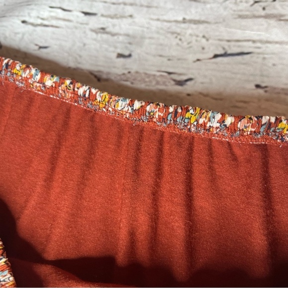 Max Studio Floral Print Casual A-Line Skirt Size S - Picture 3 of 10